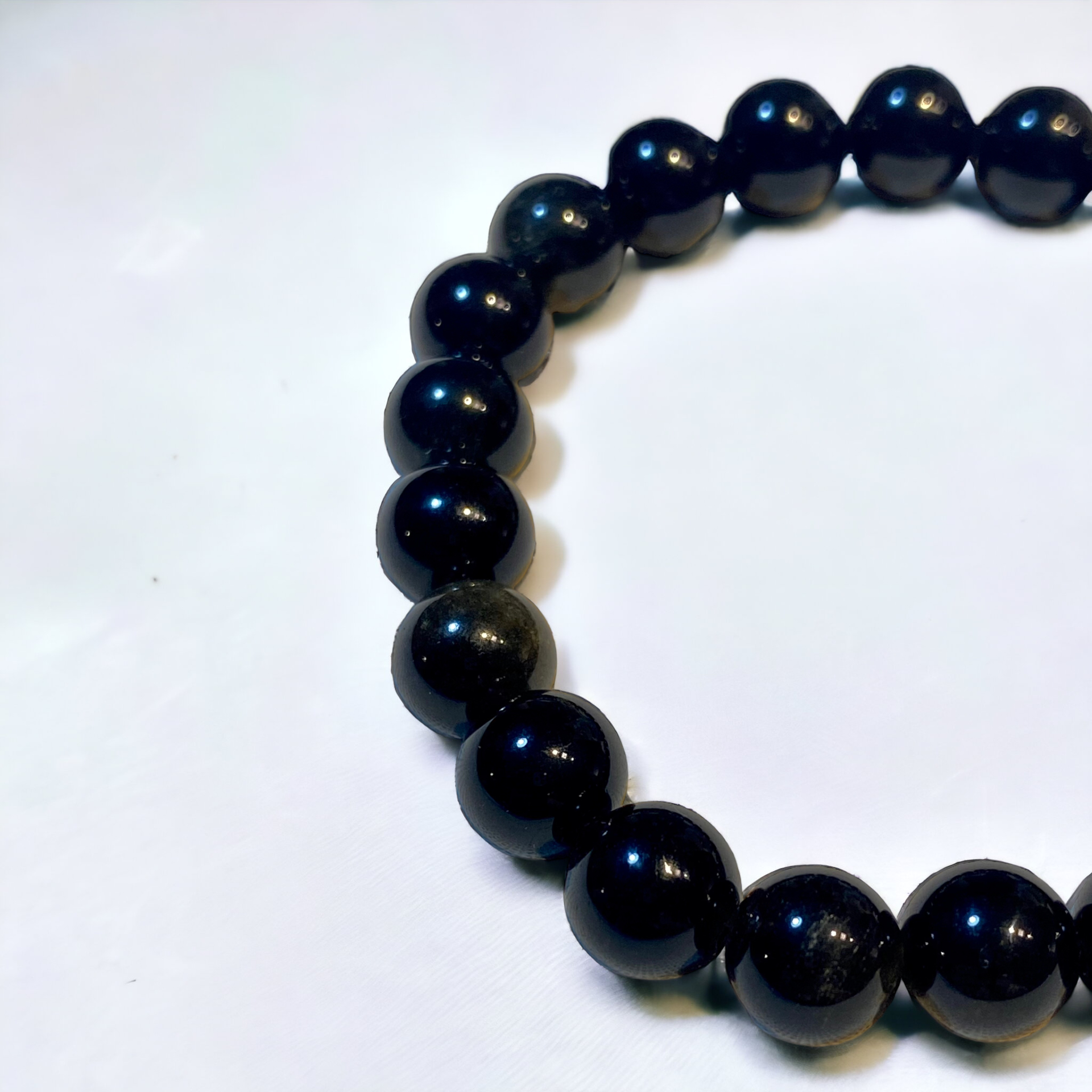 Gold Obsidian Bracelet